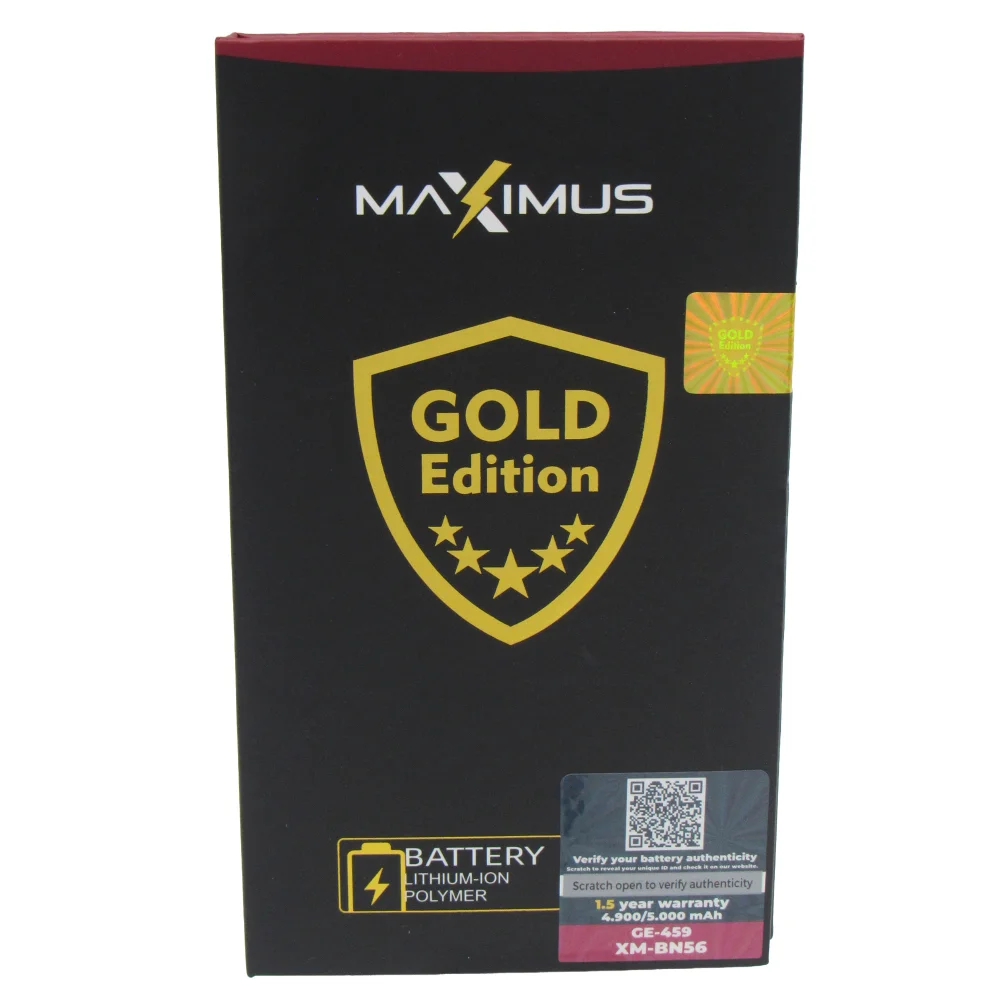 Imagem 2 de 5 do produto Bateria Gold Edtition Ge-459 Bn56 Para Xiaomi Redmi 9a / Redmi 9c