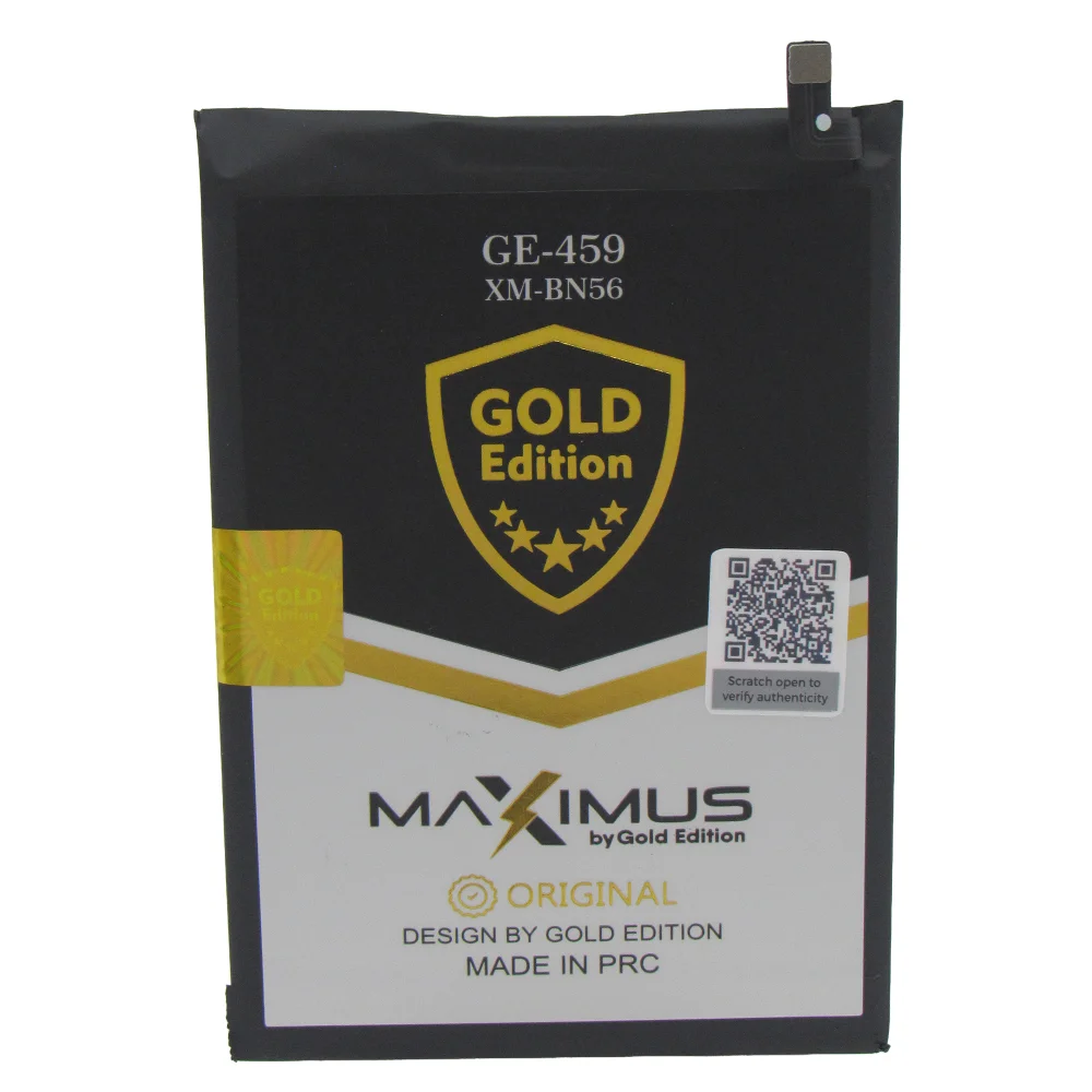 Imagem 4 de 5 do produto Bateria Gold Edtition Ge-459 Bn56 Para Xiaomi Redmi 9a / Redmi 9c