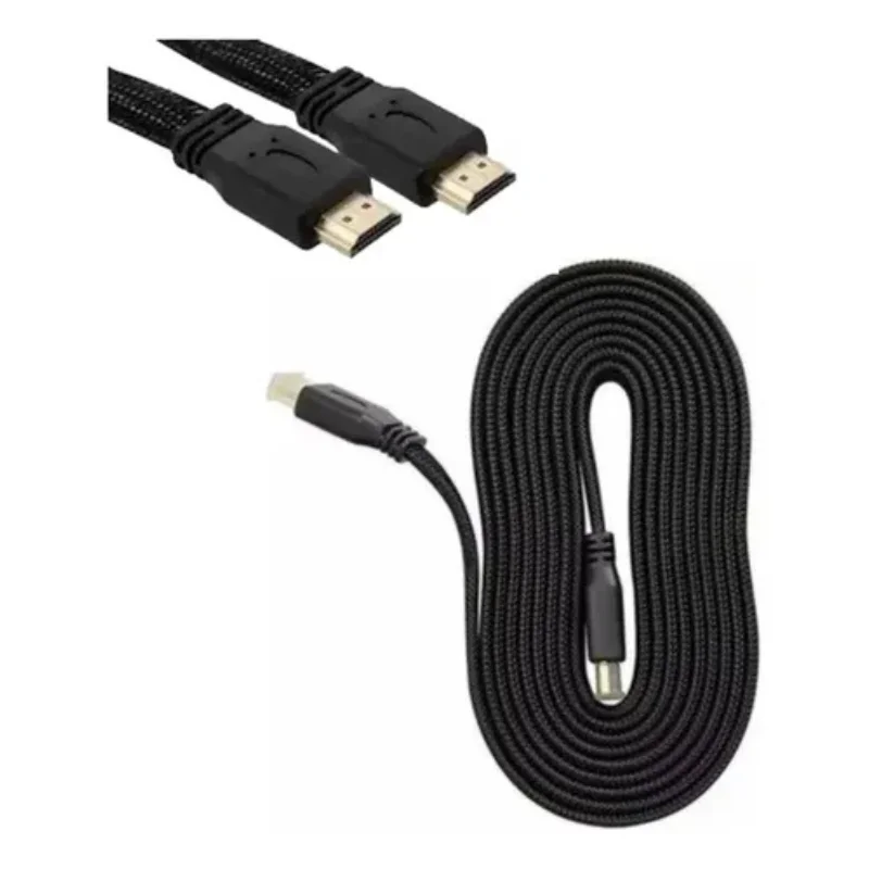 Imagem 5 de 5 do produto Cabo HDMI 2 Metros 4k 3d Conector Blindado Full Hd