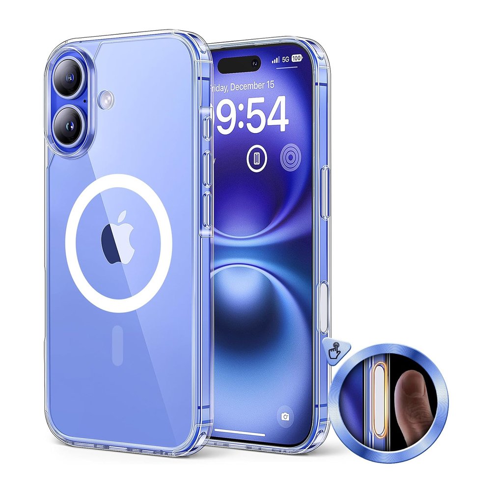 Capa Magnética Iphone 16 Plus 6.7" Botão Câmera Proteção