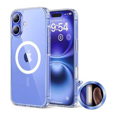 Capa Magnética Iphone 16 Plus 6.7" Botão Câmera Proteção