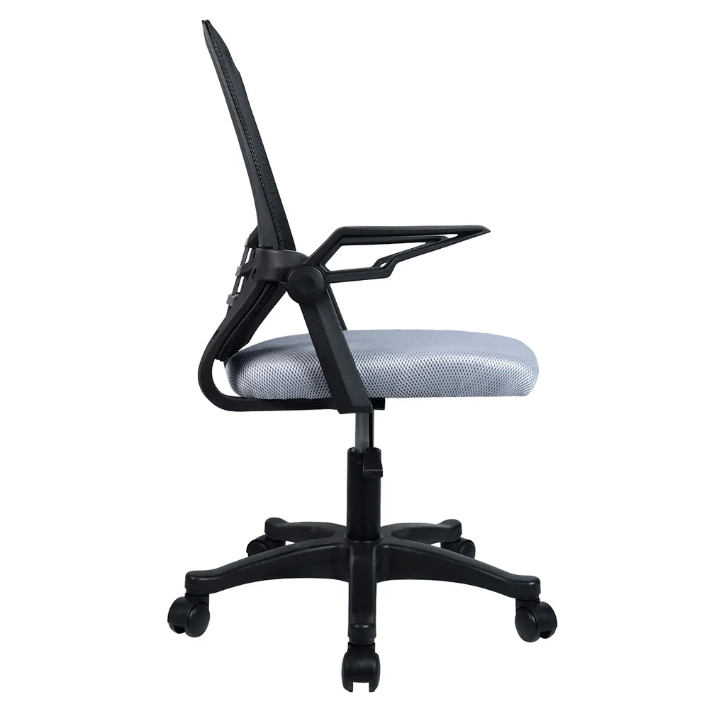 Imagem 2 de 5 do produto Cadeira Office, Suporta Até 120Kg, Preta/cinza - Lc1