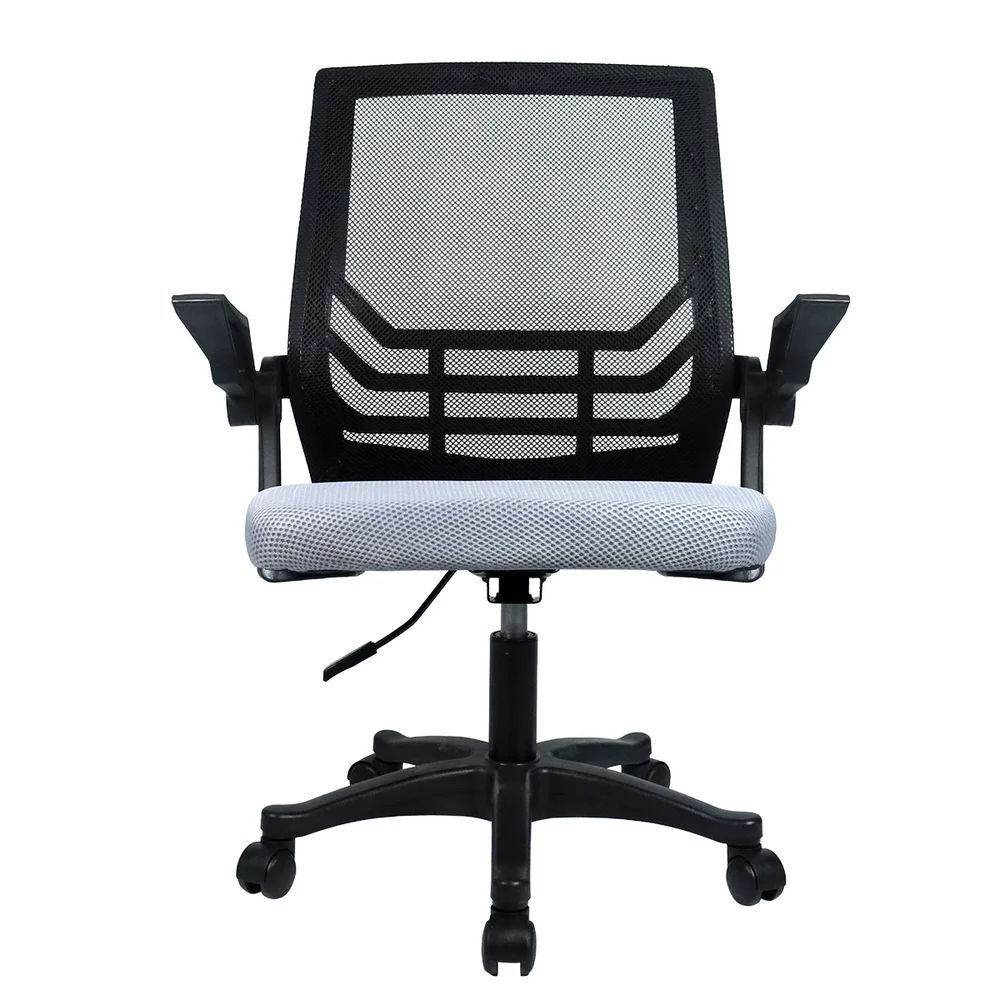 Imagem 3 de 5 do produto Cadeira Office, Suporta Até 120Kg, Preta/cinza - Lc1