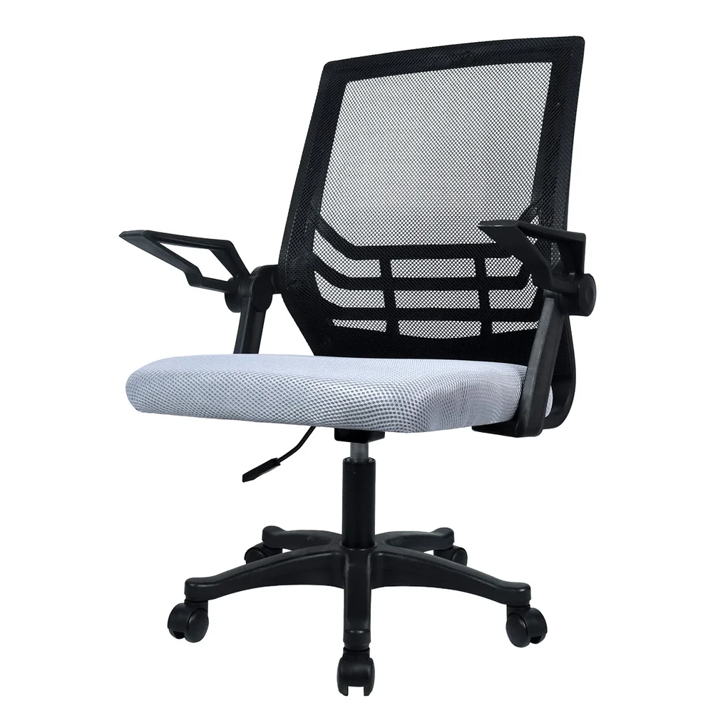Imagem 4 de 5 do produto Cadeira Office, Suporta Até 120Kg, Preta/cinza - Lc1