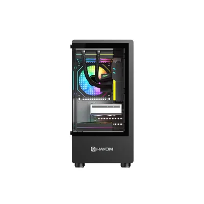 Gabinete Gamer Mid Tower C/3 Fans Hayom Gb1789