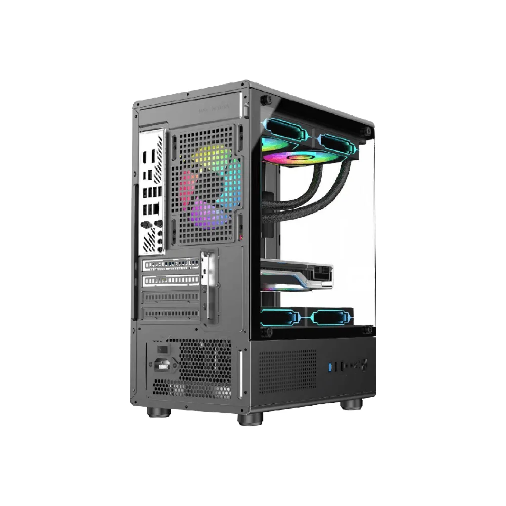 Imagem 4 de 5 do produto Gabinete Gamer Mid Tower C/3 Fans Hayom Gb1789
