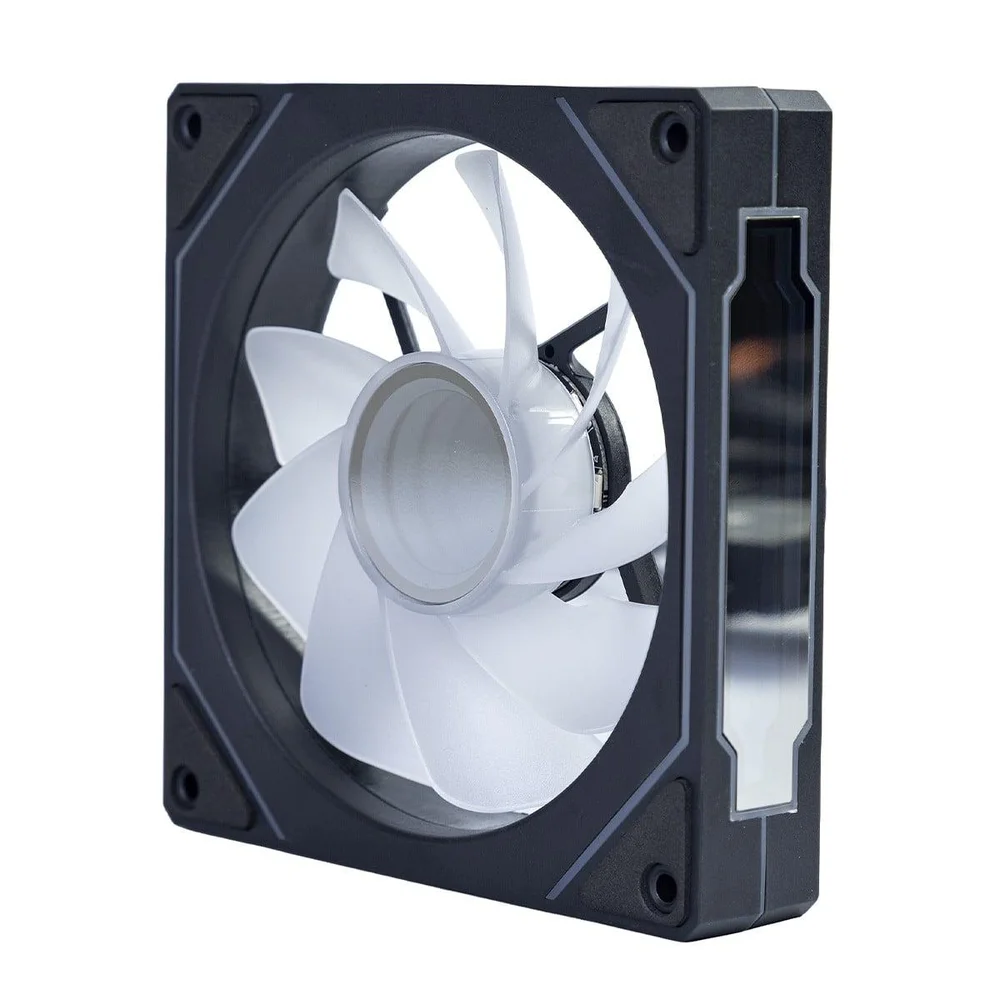 Imagem 4 de 5 do produto Cooler Para Gabinete Round5 Aurora Reverse, 120mm, Pwm, ARGB, Preto, R5-aurora-rv-b-2191