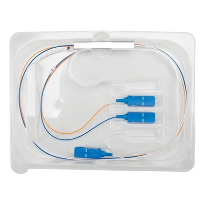 Cabo Optico Splitter Intelbras Xfs 121 Plc 1x2 Sc/upc