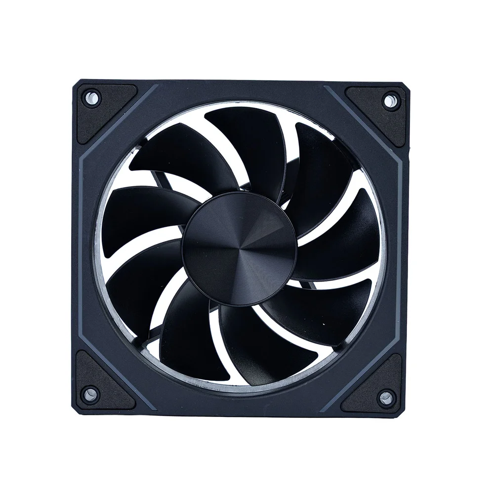 Imagem 5 de 5 do produto Cooler Para Gabinete Round5 Nordwind Reverse Black, ARGB, 120mm, Pwm, Preto, R5-nordwind-rv-b-2195
