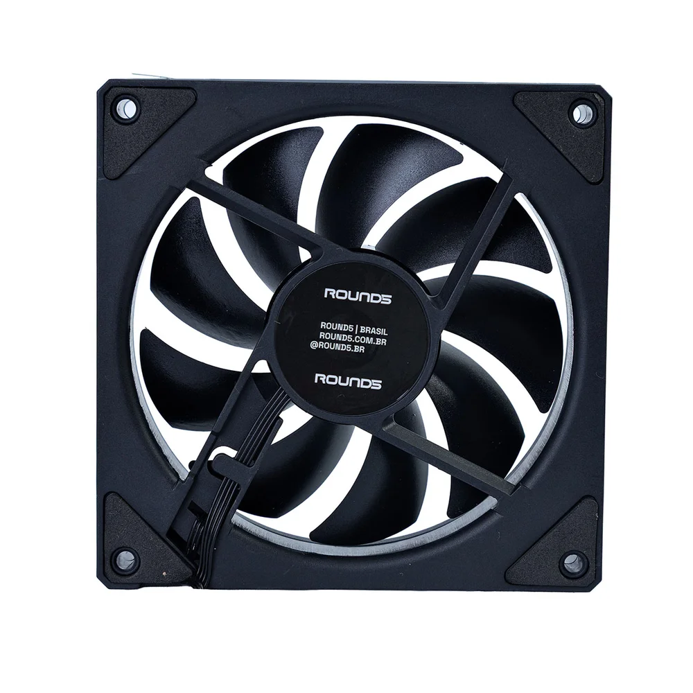 Fan 120mm Round5 Nordwind Reverse ARGB Preto R5-nordwind-rv-b-2195 5
