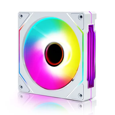 Fan 120mm Round5 Aurora Forward ARGB Branco R5-aurora-fw-w-2193
