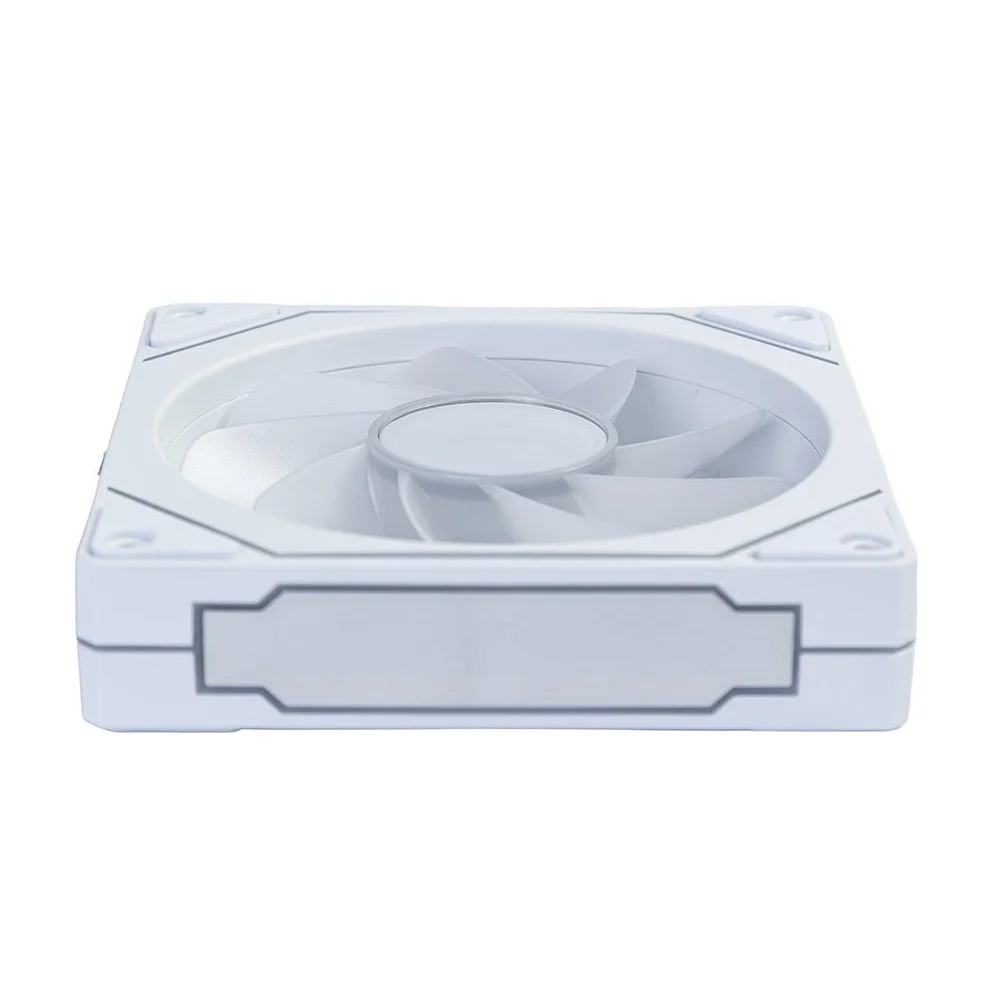 Imagem 5 de 5 do produto Cooler Para Gabinete Round5 Aurora Reverse White, 120mm, Pwm, ARGB, Branco, R5-aurora-rv-w-2194