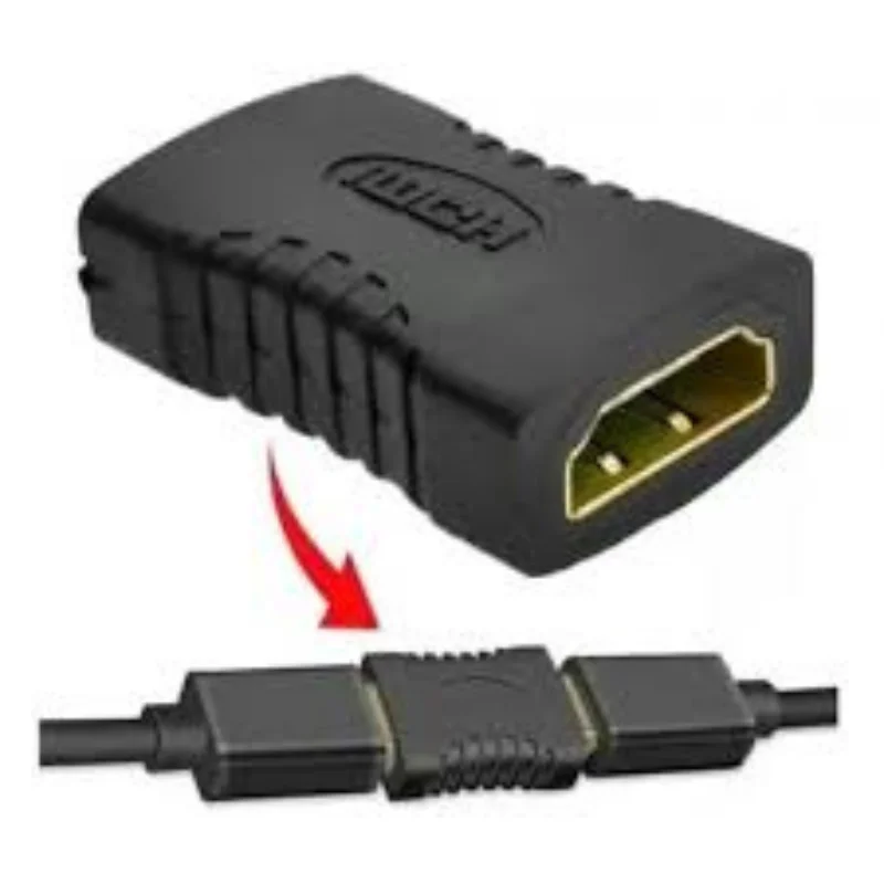 Imagem 3 de 5 do produto Adaptador HDMI Femea X Femea Emenda Extensor Conector