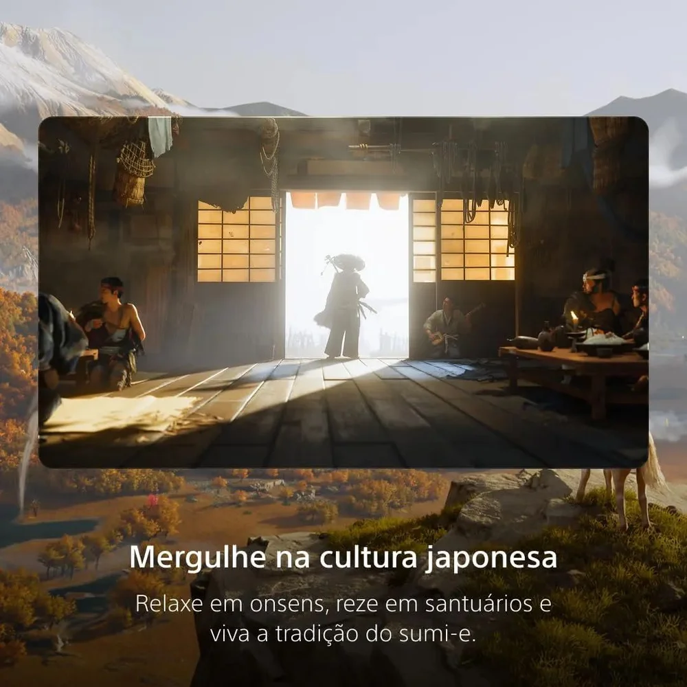 Imagem 3 de 5 do produto Ghost Of Yotei Mídia Física Lacrado Dublado Em Português - Sony