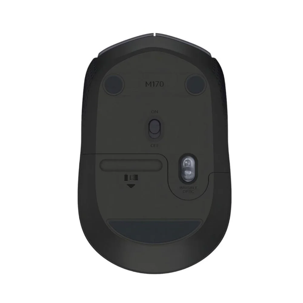 Imagem 4 de 5 do produto Mouse Logitech Wireless M170 3 Botões Wireless 1000dpi Cinza