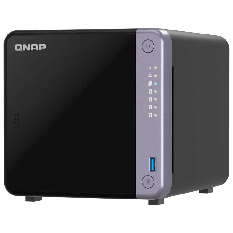 Storage Qnap Ts432x NAS 4 Baias 4GB DDR4 KaBuM