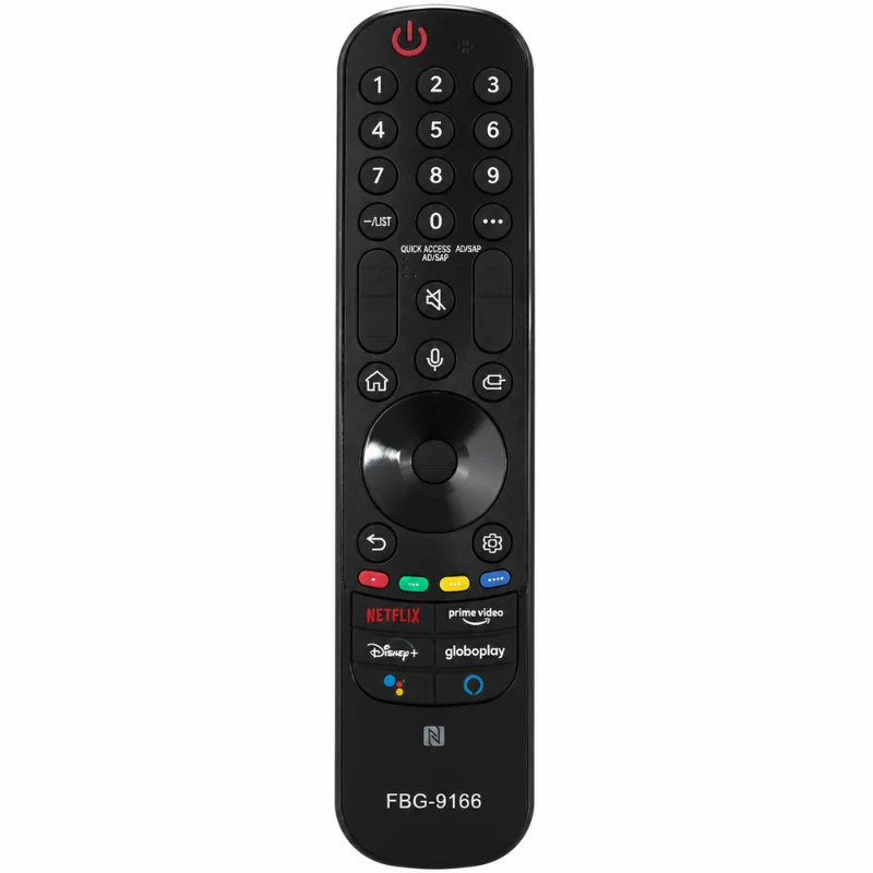 Controle Remoto Smart Compatível Com Tv Lg Sem Mouse E Comando De Voz | Modelo Fbg-9166
