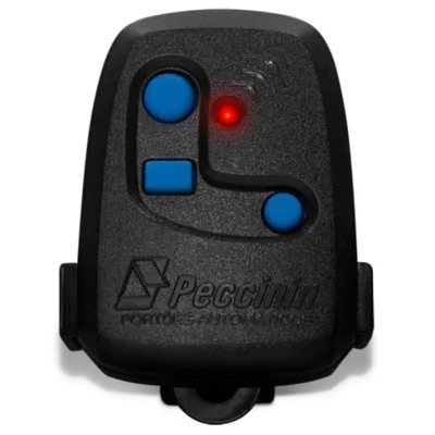 Controle De Portão Eletrônico Peccinin Nice Cor Preto Com Pilha Modelo Tx-3c Cor:preto