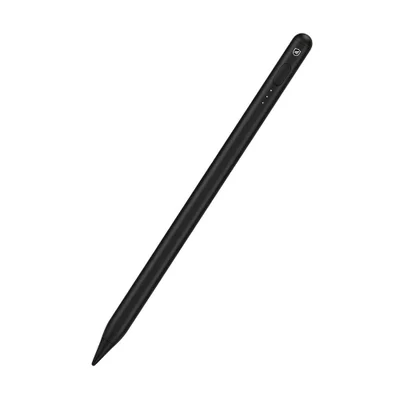 Caneta Touch Capacitiva Pro Com Palm Rejection E Traço Adaptável - Preta - Gshield