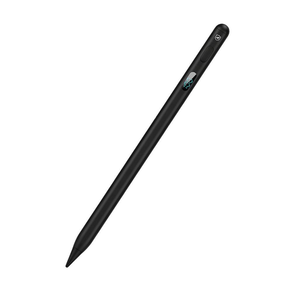 Caneta Touch Capacitiva Com Visor - Palm Rejection - Dual Shock - Preta - Gshield