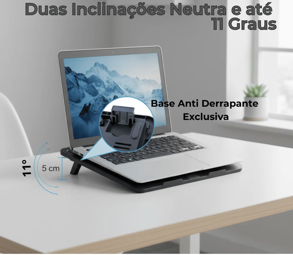 Imagem 5 de 5 do produto Suporte Para Notebook Com Refrigeração - 01 Fan - A11022