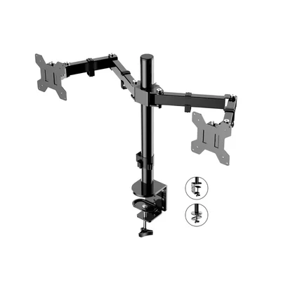 Suporte Articulado Monitor Sim-3500 Aquário 14 A 32 Com Base Fixa Cor:preto Cor:preto