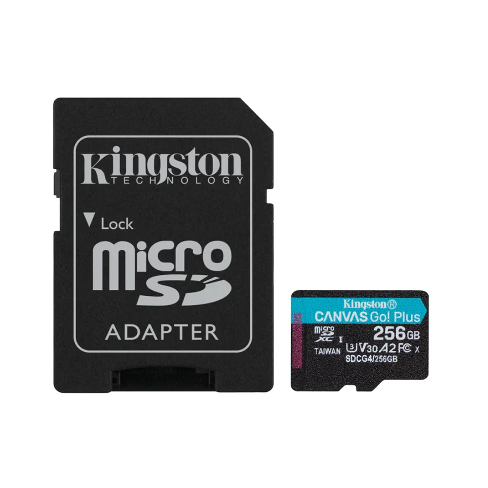 Imagem 3 de 5 do produto Cartão De Memoria 256gb Micro Sdxc Cl10 200mb Canvas Go Plus Sdcg4/256gb