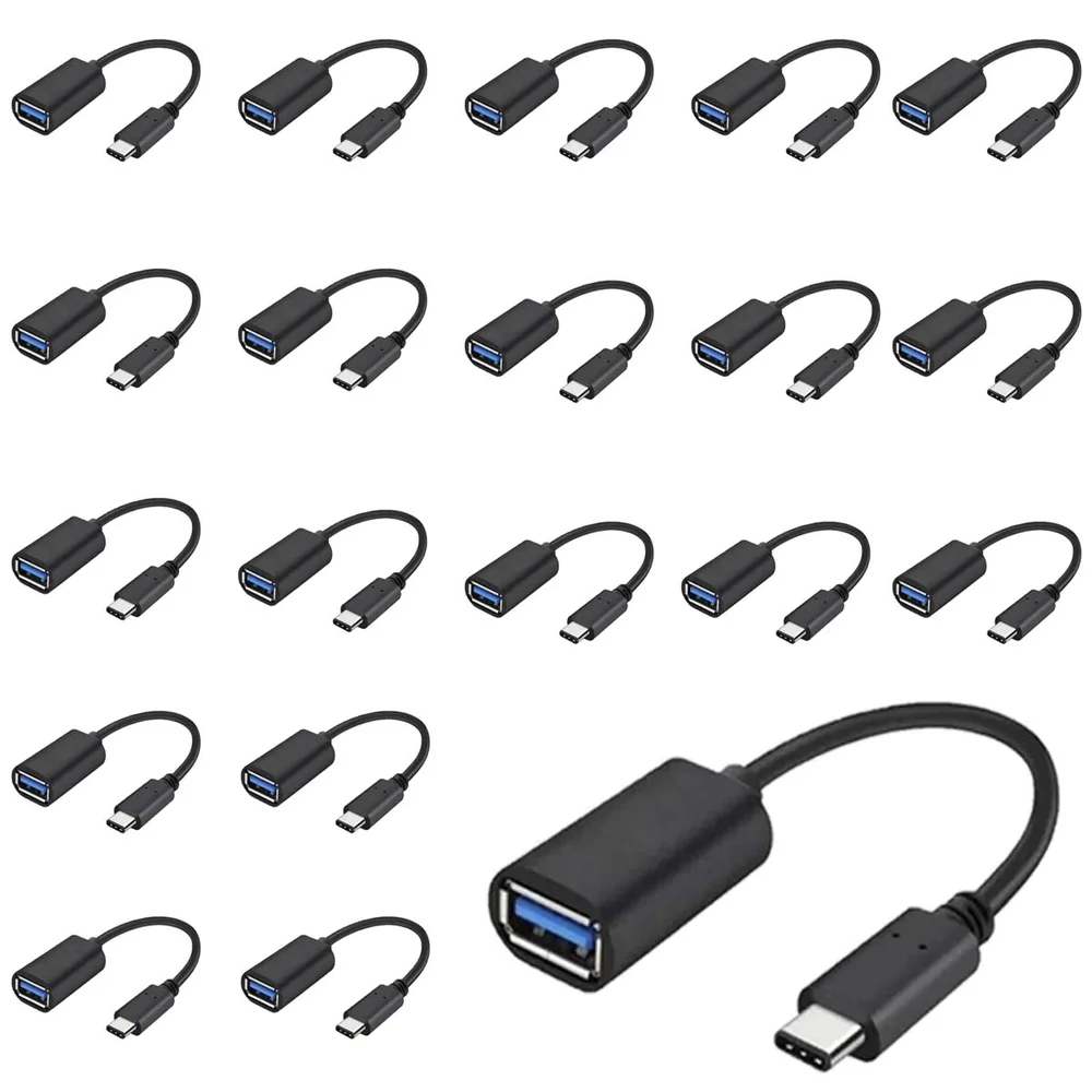 Imagem 4 de 5 do produto 20 Adaptador Otg Usb C Para Iphone 15 16 Android Pendrive