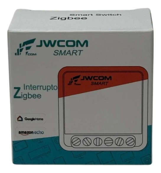 Imagem 4 de 4 do produto Mini Interruptor Relé Zigbee Dimmer Amazon Tuya Laranja Sa-mz21-md01