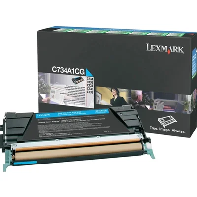 Toner Original Lexmark | C734 C736 X734 X736 | C734a1cg | Ciano