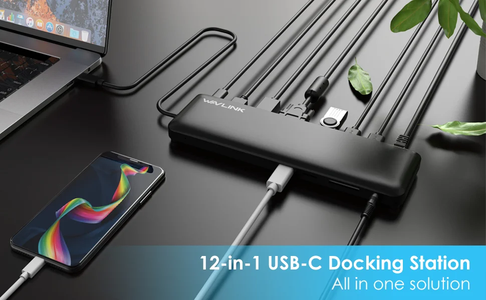 Imagem 3 de 4 do produto Dock Station Usb-c Triple Display 4k Mst Com Fornecimento De Energia Usb