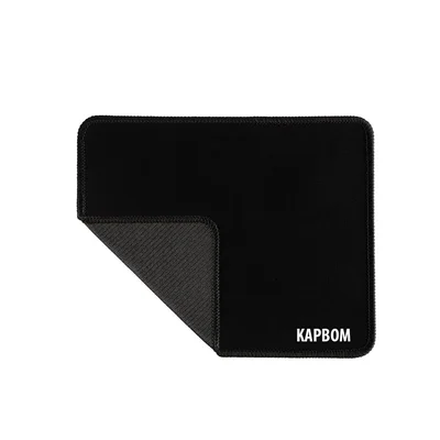 Mouse Pad Kapbom Kap-1001 – Superfície Tecido Texturizado, Base Antiderrapante