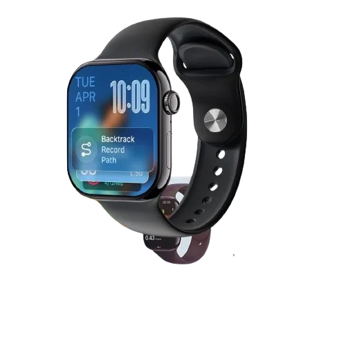 Smartwatch Microwear S11 Pro AmoLED 2gb Série 11 Responde Whatsapp - Preto