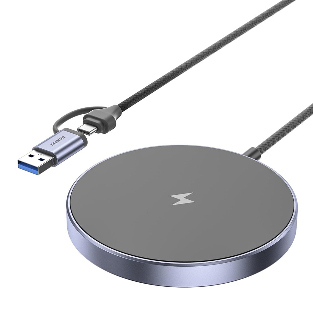 Benfei Carregador Magnético Sem Fio 15w Magsafe Iphone