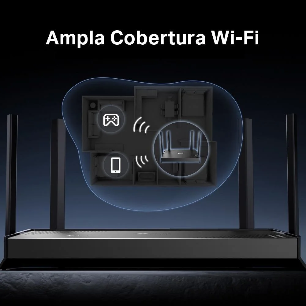 Imagem 5 de 5 do produto Roteador Tp-link Archer Be220 Be3600 Gigabit Dual Band 2.4/5ghz Wi-fi 7