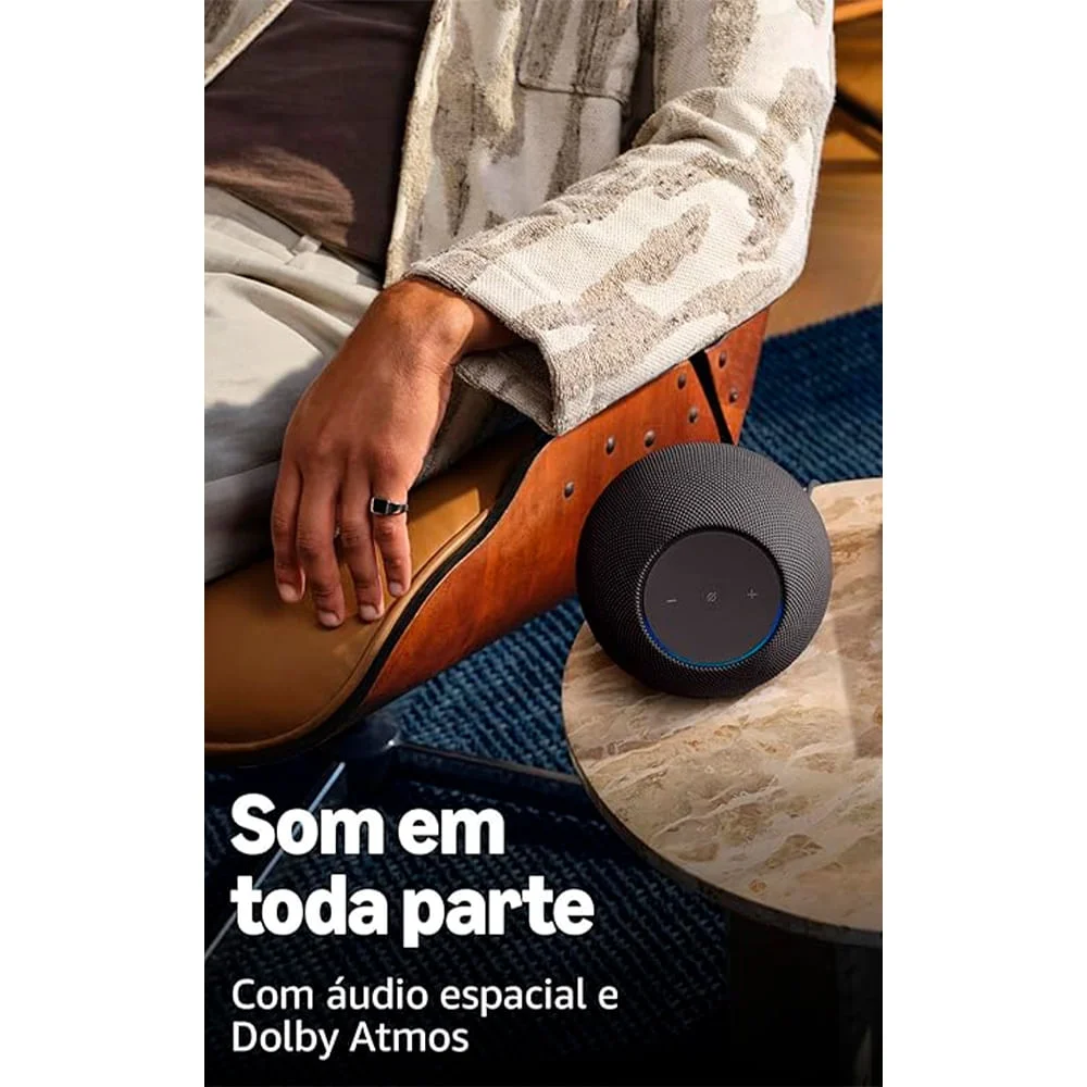 Echo Studio 2 Geraço Smart Speaker Com Alexa