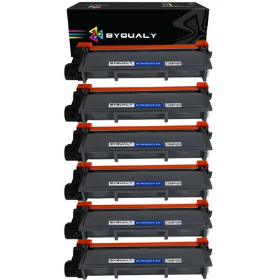 Kit 6 Toner Compativel Brother Tn2340 Tn2370 Tn660 L2540dw Cor:preto
