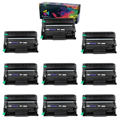 Kit 9 Fotocondutor Compativel Brother Tnb021 B7520 B7535 Cor:preto