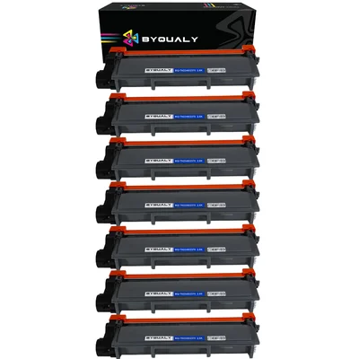Kit 7 Toner Compativel Brother Tn2340 Tn2370 Tn660 L2540dw Cor:preto