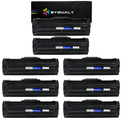 Kit 8 Toner Compatível Hp 105a W1105a 107a 107w 135a 135w Cor:preto