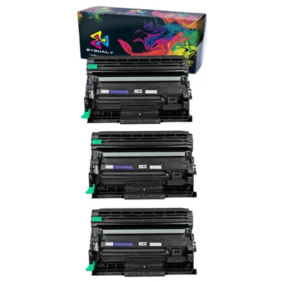 Kit 3 Fotocondutor Compativel Brother Tnb021 B7520 B7535 Cor:preto