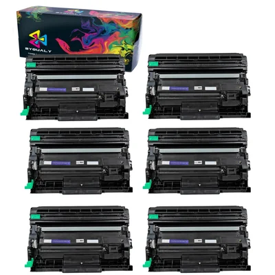 Kit 6 Fotocondutor Compativel Brother Tnb021 B7520 B7535 Cor:preto