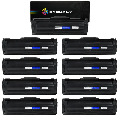 Kit 9 Toner Compatível Hp 105a W1105a 107a 107w 135a 135w Cor:preto