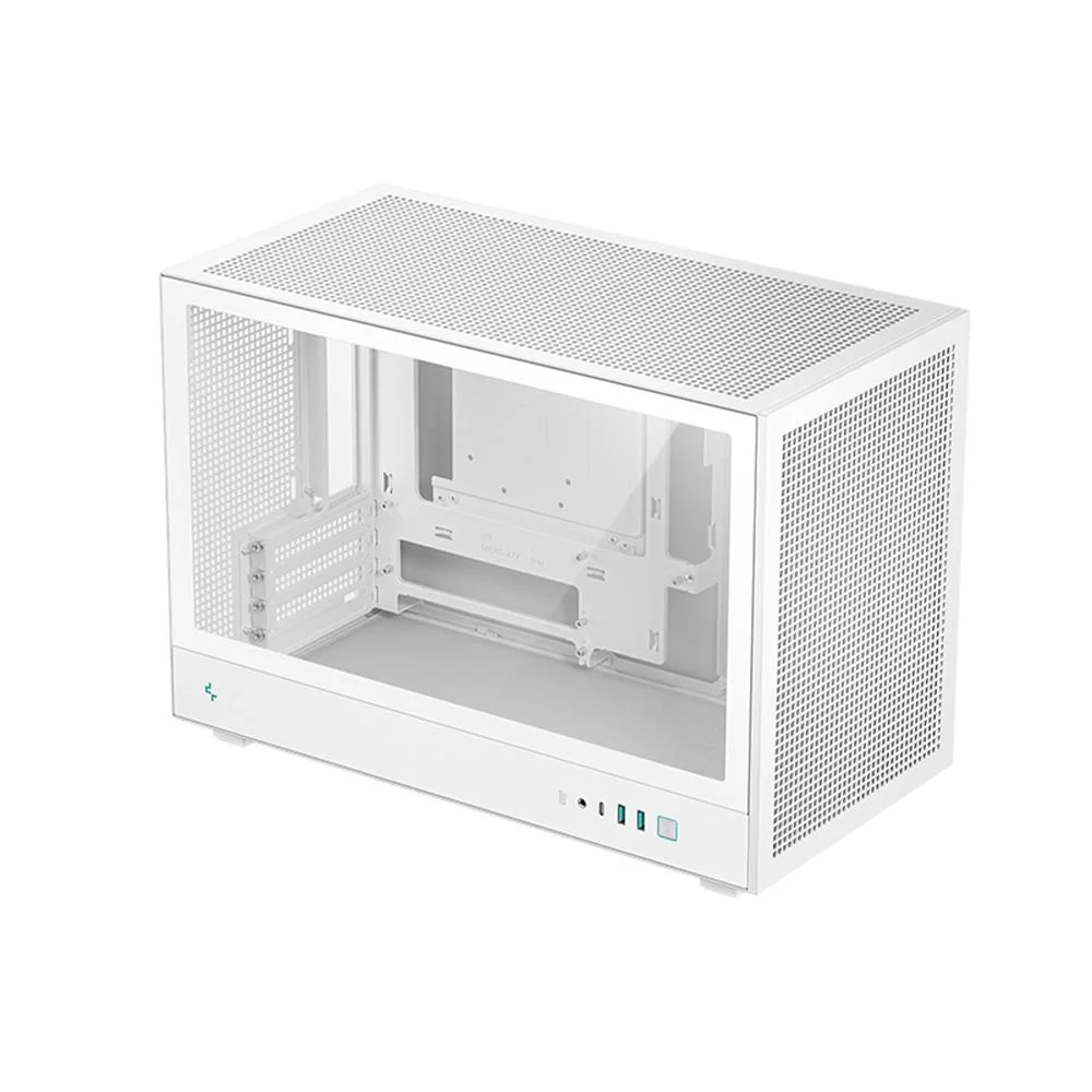 Gabinete Gamer Deepcool Ch260 Mini Tower Vidro Lateral Branco