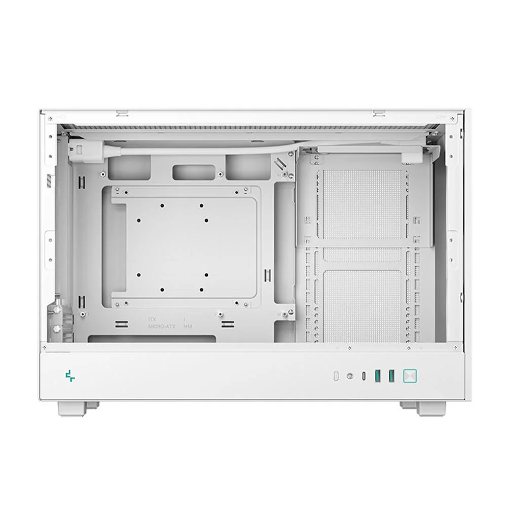 Imagem 2 de 5 do produto Gabinete Gamer Deepcool Ch260 Mini Tower Vidro Lateral Branco