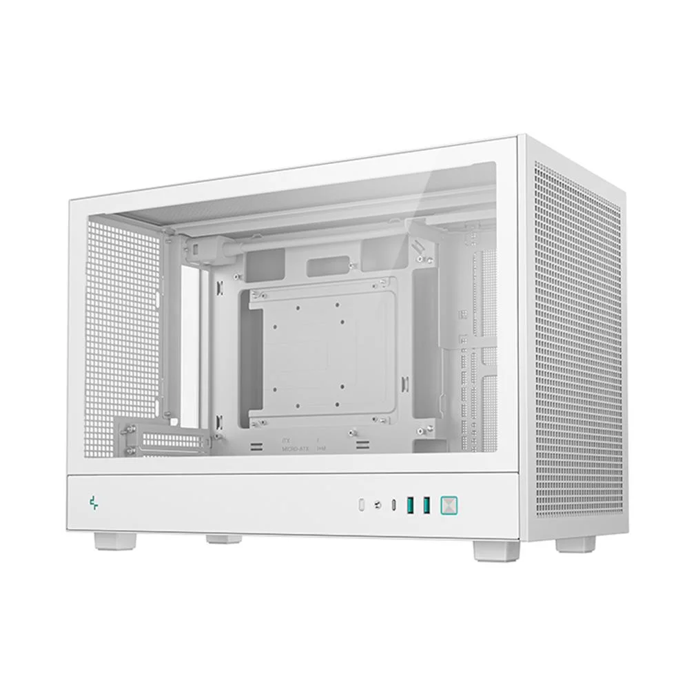 Imagem 5 de 5 do produto Gabinete Gamer Deepcool Ch260 Mini Tower Vidro Lateral Branco