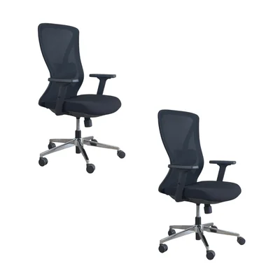 Cadeira De Escritório Presidente Oficial Work - 2 - Work Sem Apoio