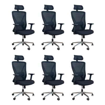 Cadeira De Escritório Presidente Oficial Work - 6 - Work Com Apoio