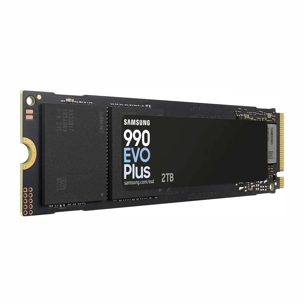 Imagem 3 de 4 do produto Hd SSD M.2 2280 2TB Samsung 990 Evo Plus Nvme 1.4 PCi-e X4, Leitura 7250 Mb/s - Escrita 6300 Mb/s Compatível Com Ps5 - Mz‑v9s2t0b/am