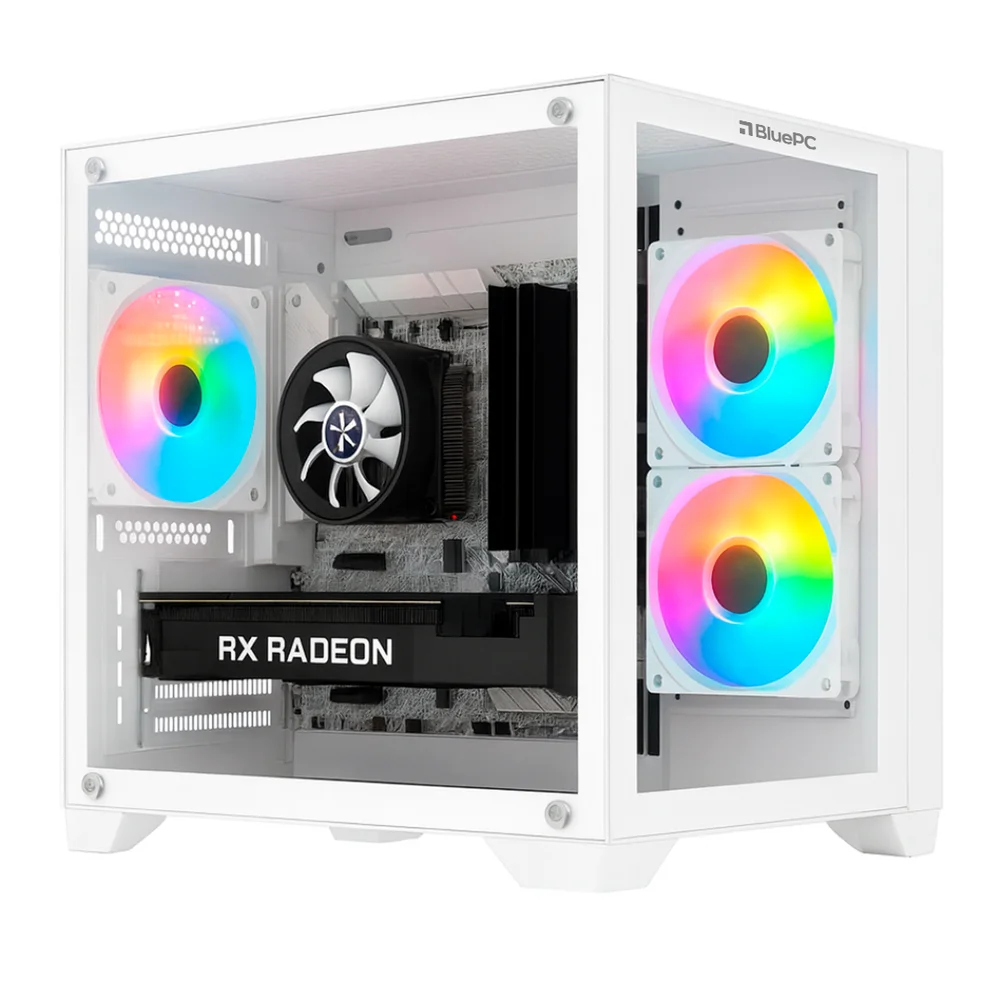 PC Gamer Balão.info Frag, Intel Core i5 14400f, Radeon Rx 6600 8GB, 16gb Ddr4, SSD 512gb Nvme - Pgbp-fra203